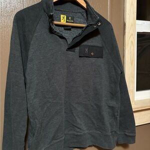 Browning Charcoal Gray Pullover